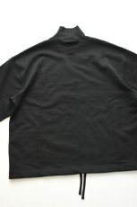 画像18: kontor (コントール) High Neck Pullover Sweat [BLACK] (18)
