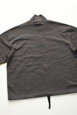 画像18: kontor (コントール) High Neck Pullover Sweat [CHARCOAL] (18)