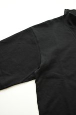 画像13: kontor (コントール) High Neck Pullover Sweat [BLACK] (13)
