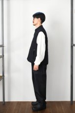 画像8: kontor (コントール) Quilting Insulation Vest [NAVY] (8)