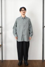 画像7: kontor (コントール) 3 Pleated Ventile Trousers [NAVY] (7)