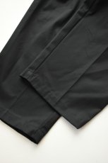 画像16: kontor (コントール) 3 Pleated Ventile Trousers [NAVY] (16)