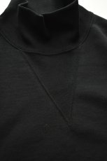 画像12: kontor (コントール) High Neck Pullover Sweat [BLACK] (12)