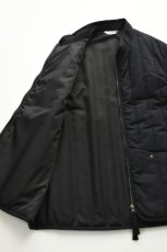 画像17: kontor (コントール) Quilting Insulation Vest [NAVY] (17)