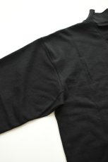 画像20: kontor (コントール) High Neck Pullover Sweat [BLACK] (20)
