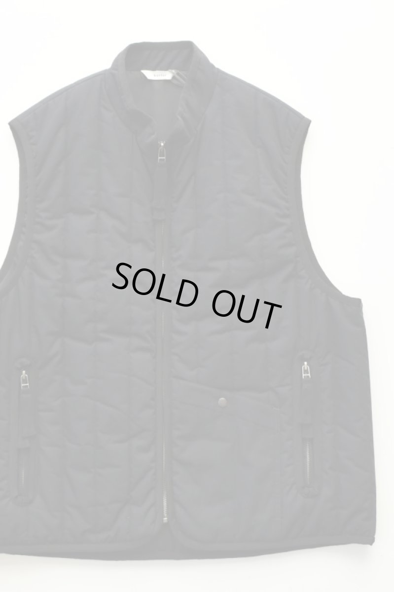 画像1: kontor (コントール) Quilting Insulation Vest [NAVY] (1)