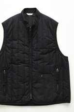 画像1: kontor (コントール) Quilting Insulation Vest [NAVY] (1)