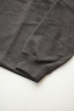 画像15: kontor (コントール) High Neck Pullover Sweat [CHARCOAL] (15)