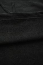画像17: kontor (コントール) High Neck Pullover Sweat [BLACK] (17)