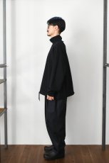 画像8: kontor (コントール) High Neck Pullover Sweat [BLACK] (8)
