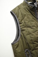 画像13: kontor (コントール) Quilting Insulation Vest [KHAKI] (13)