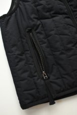 画像15: kontor (コントール) Quilting Insulation Vest [NAVY] (15)