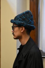 画像7: Indietro Association (インディエトロアソシエーション) Roll Knit Cap [BLUE] (7)