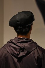 画像10: Indietro Association (インディエトロアソシエーション) 8 Panel Beret [BLACK] (10)