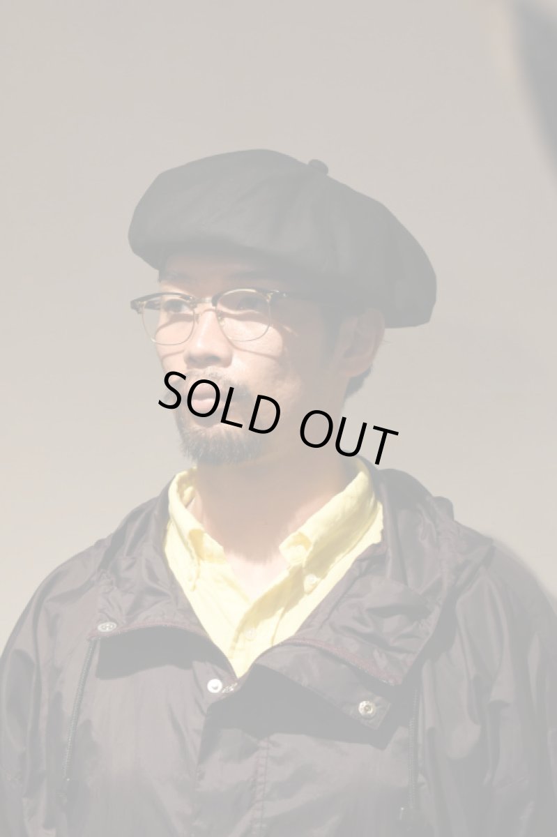 画像8: Indietro Association (インディエトロアソシエーション) 8 Panel Beret [BLACK] (8)