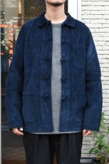 画像4: BLEU (ブルー) SHANGHAI JACKET CORDUROY [INDIGO] (4)
