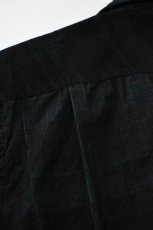 画像20: MOJITO (モヒート) ABSHINTH SHIRT Bar.2.0 Corduroy Plaid [GREEN] (20)