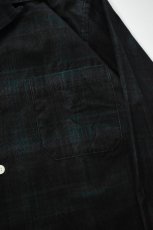 画像13: MOJITO (モヒート) ABSHINTH SHIRT Bar.2.0 Corduroy Plaid [GREEN] (13)