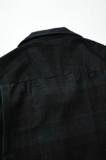 画像18: MOJITO (モヒート) ABSHINTH SHIRT Bar.2.0 Corduroy Plaid [GREEN] (18)