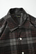 画像11: MOJITO (モヒート) ABSHINTH SHIRT Bar.2.0 Corduroy Plaid [BROWN] (11)