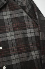 画像13: MOJITO (モヒート) ABSHINTH SHIRT Bar.2.0 Corduroy Plaid [BROWN] (13)