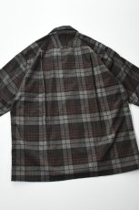 画像17: MOJITO (モヒート) ABSHINTH SHIRT Bar.2.0 Corduroy Plaid [BROWN] (17)