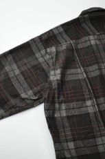 画像19: MOJITO (モヒート) ABSHINTH SHIRT Bar.2.0 Corduroy Plaid [BROWN] (19)