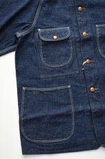 画像6: orslow (オアスロウ) 50's COVERALL DENIM [ONE WASH] (6)