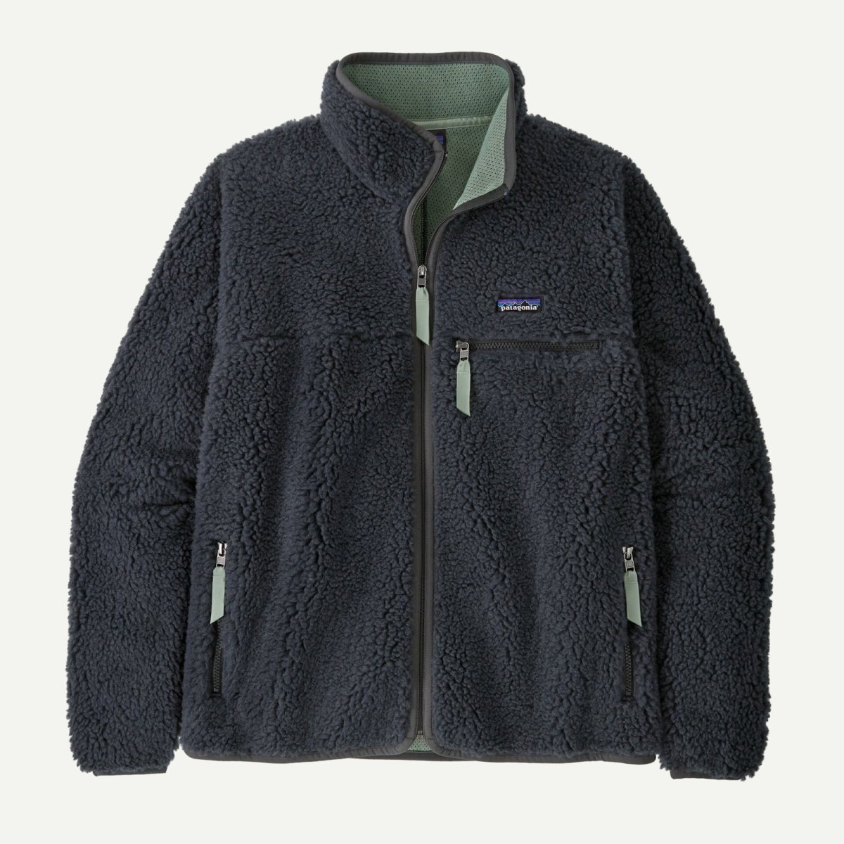画像1: patagonia (パタゴニア) ナチュラル・ブレンド・レトロ・カーディガン [INK BLACK] (1)
