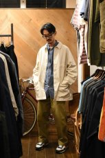 画像7: SOWBOW (ソウボウ) SOWBOW SHIRT SPORT JACKET 10oz HEMP DENIM [NATURAL] (7)