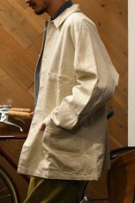 画像4: SOWBOW (ソウボウ) SOWBOW SHIRT SPORT JACKET 10oz HEMP DENIM [NATURAL] (4)
