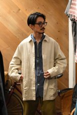 画像6: SOWBOW (ソウボウ) SOWBOW SHIRT SPORT JACKET 10oz HEMP DENIM [NATURAL] (6)