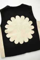 画像11: Hilos De Tradición (イロデトラディション) Oaxaca Rug Vest [SOL/BLACK/NATURAL] (11)