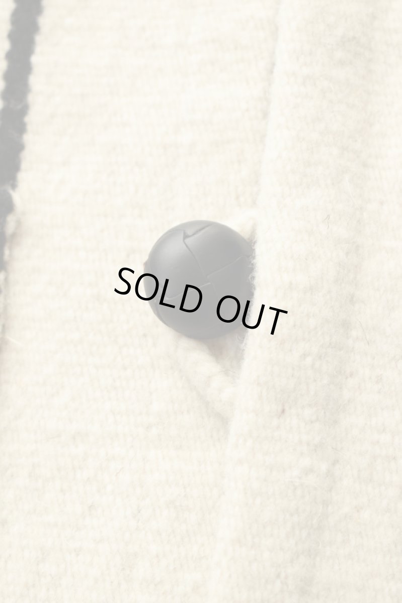 画像7: Hilos De Tradición (イロデトラディション) Oaxaca Rug Vest [SOL/BLACK/NATURAL] (7)