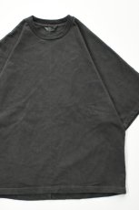 画像1: kontor (コントール) Pigment Dyed Dolman Sleeve Tee [CHARCOAL] (1)