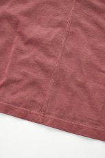 画像9: kontor (コントール) Pigment Dyed Dolman Sleeve Tee [BORDEAUX] (9)