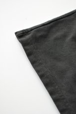 画像6: kontor (コントール) Pigment Dyed Dolman Sleeve Tee [CHARCOAL] (6)