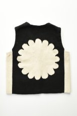 画像10: Hilos De Tradición (イロデトラディション) Oaxaca Rug Vest [SOL/BLACK/NATURAL] (10)