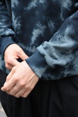 画像14: jawandi (ジャワンディ) TIE DYE CREW SWEAT [GRAY/BLACK] (14)