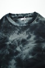 画像16: jawandi (ジャワンディ) TIE DYE CREW SWEAT [GRAY/BLACK] (16)