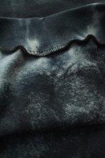 画像20: jawandi (ジャワンディ) TIE DYE CREW SWEAT [GRAY/BLACK] (20)