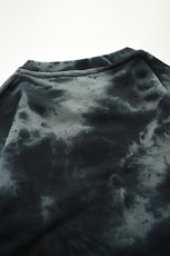 画像23: jawandi (ジャワンディ) TIE DYE CREW SWEAT [GRAY/BLACK] (23)