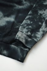 画像19: jawandi (ジャワンディ) TIE DYE CREW SWEAT [GRAY/BLACK] (19)