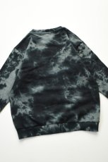 画像22: jawandi (ジャワンディ) TIE DYE CREW SWEAT [GRAY/BLACK] (22)