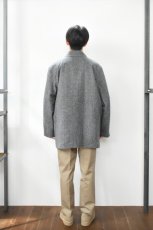 画像9: Caledoor (カレドアー) Beaver Herringbone Reversible Coat [M.GREY] (9)