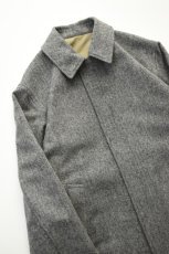 画像16: Caledoor (カレドアー) Beaver Herringbone Reversible Coat [M.GREY] (16)