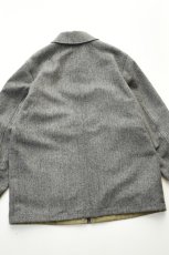 画像25: Caledoor (カレドアー) Beaver Herringbone Reversible Coat [M.GREY] (25)