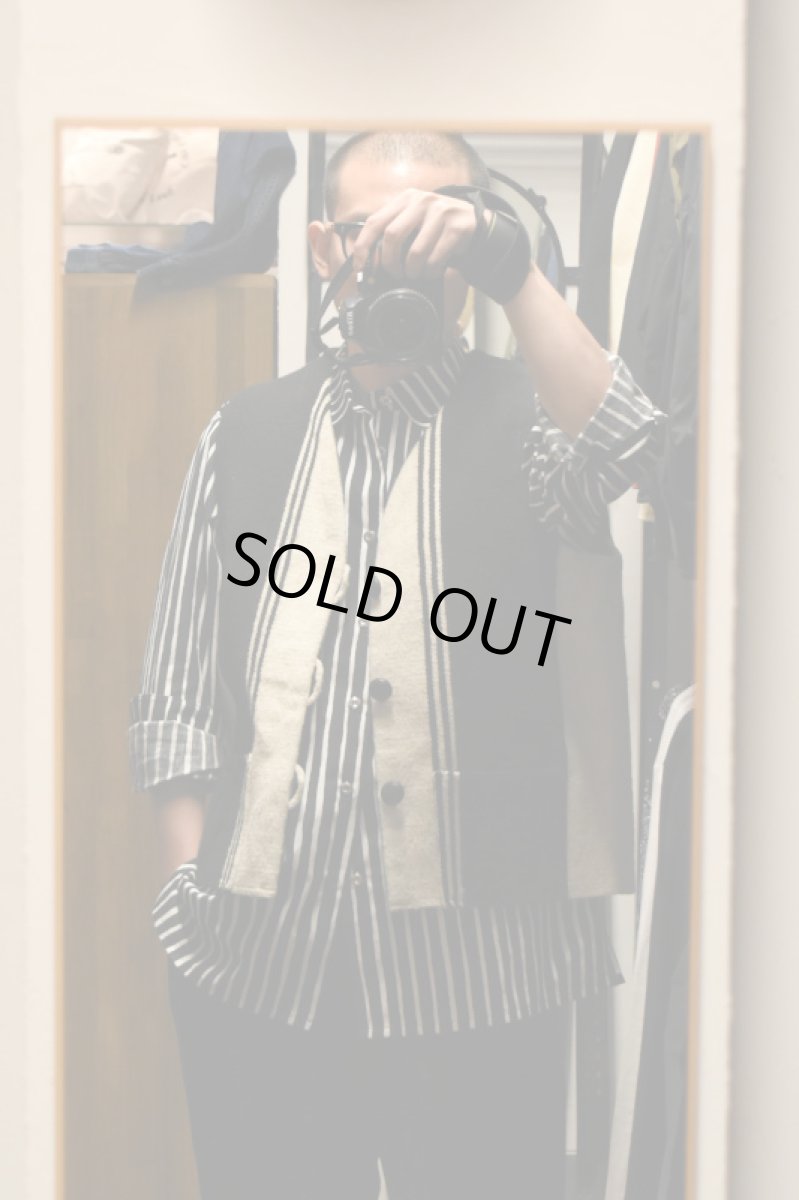 画像13: Hilos De Tradición (イロデトラディション) Oaxaca Rug Vest [SOL/BLACK/NATURAL] (13)