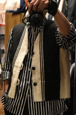 画像14: Hilos De Tradición (イロデトラディション) Oaxaca Rug Vest [SOL/BLACK/NATURAL] (14)