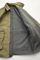 画像40: Caledoor (カレドアー) Beaver Herringbone Reversible Coat [M.GREY] (40)